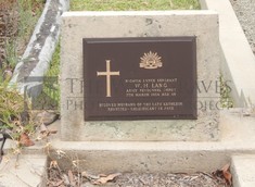ROOKWOOD NECROPOLIS, SYDNEY - LANG, WILLIAM HOWARD