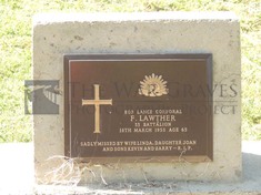 ROOKWOOD NECROPOLIS, SYDNEY - LAWTHER, FRANCIS