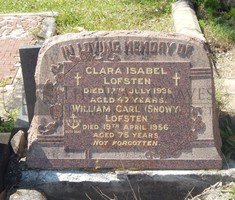 ROOKWOOD NECROPOLIS, SYDNEY - LOFSTEN, WILLIAM CARL