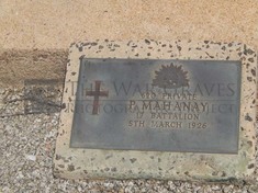 ROOKWOOD NECROPOLIS, SYDNEY - MAHANAY, PERCY