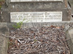 ROOKWOOD NECROPOLIS, SYDNEY - MCALISTER, GILBERT NORMAN