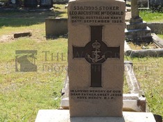 ROOKWOOD NECROPOLIS, SYDNEY - McDONALD, LEO AUGUSTINE