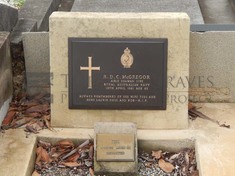 ROOKWOOD NECROPOLIS, SYDNEY - MACGREGOR, LAURENCE ROY