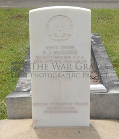 ROOKWOOD NECROPOLIS, SYDNEY - MCGUIRE, FRANCIS JOSEPH