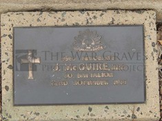 ROOKWOOD NECROPOLIS, SYDNEY - MCGUIRE, JOHN (JACK)