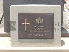 ROOKWOOD NECROPOLIS, SYDNEY - MCINNES, ALBERT LESLIE