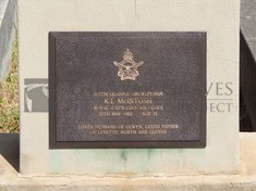 ROOKWOOD NECROPOLIS, SYDNEY - MCINTOSH, KENNETH IVOR