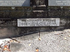 ROOKWOOD NECROPOLIS, SYDNEY - MCMULLEN, ALEXANDER WILLIAM