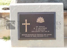 ROOKWOOD NECROPOLIS, SYDNEY - MOONEY, BRYAN JOSEPH