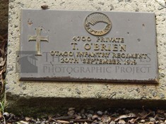 ROOKWOOD NECROPOLIS, SYDNEY - O'BRIEN, TIMOTHEY