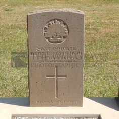 ROOKWOOD NECROPOLIS, SYDNEY - O'LOUGHLIN, BERT COOMBES