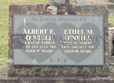 ROOKWOOD NECROPOLIS, SYDNEY - O'NEILL, ALBERT ERNEST