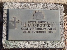 ROOKWOOD NECROPOLIS, SYDNEY - O'ROURKE, FREDERICK GODFREY