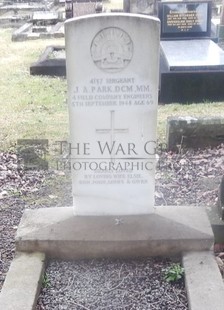 ROOKWOOD NECROPOLIS, SYDNEY - PARK, JOHN ALEXANDER