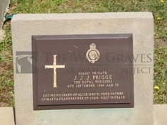 ROOKWOOD NECROPOLIS, SYDNEY - PRIGGE, JOHN JACOB JOSEPH