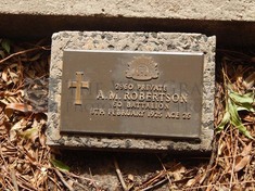 ROOKWOOD NECROPOLIS, SYDNEY - ROBERTSON, ASHLEY MELVILLE