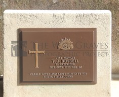 ROOKWOOD NECROPOLIS, SYDNEY - RUSSELL, THOMAS JOSEPH