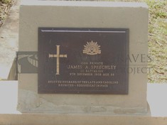 ROOKWOOD NECROPOLIS, SYDNEY - SPEECHLEY, JAMES ALBERT