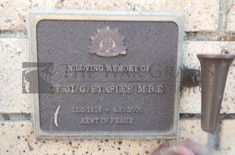 ROOKWOOD NECROPOLIS, SYDNEY - STAPLES, CYRIL GEORGE