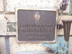 ROOKWOOD NECROPOLIS, SYDNEY - STAPLES, MILCIE