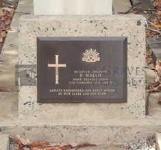 ROOKWOOD NECROPOLIS, SYDNEY - WALSH, PATRICK