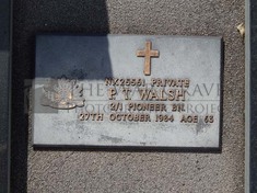 ROOKWOOD NECROPOLIS, SYDNEY - WALSH, PATRICK THOMAS