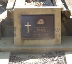 ROOKWOOD NECROPOLIS, SYDNEY - WALSH, WILLIAM
