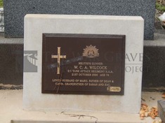 ROOKWOOD NECROPOLIS, SYDNEY - WILCOCK, WILLIAM CHARLES ALBERT