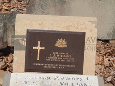 ROOKWOOD NECROPOLIS, SYDNEY - WILLIAMS, CLARENCE JAMES