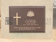 ROOKWOOD NECROPOLIS, SYDNEY - WOODS, GEORGE HENRY