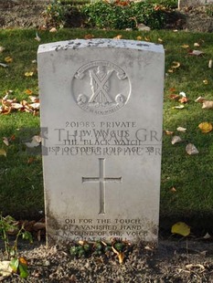 DADIZEELE NEW BRITISH CEMETERY - ANGUS, JAMES WILSON