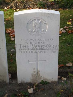 DADIZEELE NEW BRITISH CEMETERY - ARMIT, D B