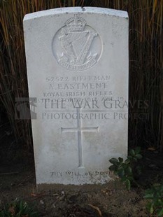 DADIZEELE NEW BRITISH CEMETERY - EASTMENT, ALBERT