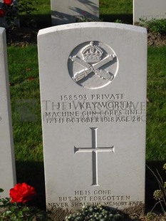 DADIZEELE NEW BRITISH CEMETERY - KEYWORTH, JOHN IRA