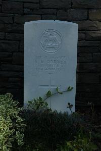 Croisilles British Cemetery - Barber, A E