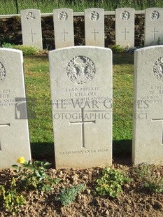 Y RAVINE CEMETERY, BEAUMONT-HAMEL - KILLOH, J