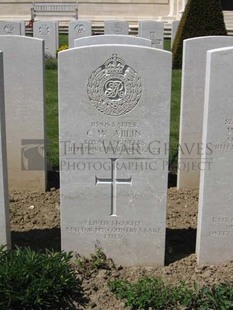 MONT HUON MILITARY CEMETERY, LE TREPORT - ABLIN, CHARLES WILLIAM