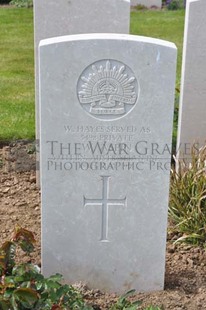 MONT HUON MILITARY CEMETERY, LE TREPORT - ASPIN, WILLIAM
