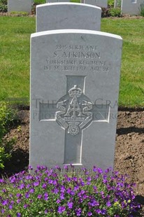 MONT HUON MILITARY CEMETERY, LE TREPORT - ATKINSON, SAMUEL