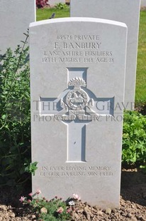 MONT HUON MILITARY CEMETERY, LE TREPORT - BANBURY, FREDERICK