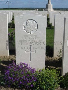 MONT HUON MILITARY CEMETERY, LE TREPORT - BENNETT, GEORGE REGINALD