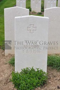 MONT HUON MILITARY CEMETERY, LE TREPORT - BIERMANN, WILHELM