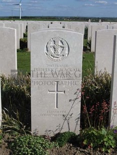 MONT HUON MILITARY CEMETERY, LE TREPORT - BLACKALL, FREDERICK CHARLES