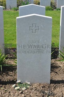 MONT HUON MILITARY CEMETERY, LE TREPORT - BLATTMANN, EUGEN