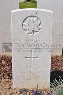 MONT HUON MILITARY CEMETERY, LE TREPORT - BROCKLEBANK, STANLEY HOWSON