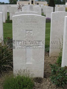 MONT HUON MILITARY CEMETERY, LE TREPORT - CAMPBELL, THOMAS