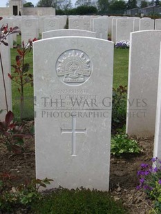 MONT HUON MILITARY CEMETERY, LE TREPORT - CHILCOTT, VICTOR JOSHUA