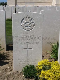 MONT HUON MILITARY CEMETERY, LE TREPORT - COLLINS, J