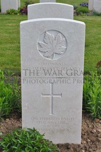 MONT HUON MILITARY CEMETERY, LE TREPORT - DELANEY, HIRAM FREDRICK