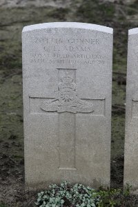 Lijssenthoek Military Cemetery - Adams, C E